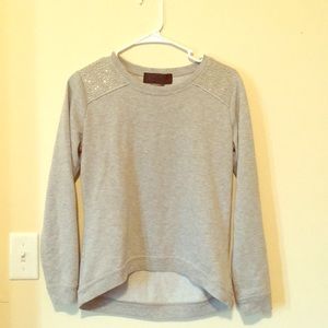 Gray Kardashian Kollection Sweater